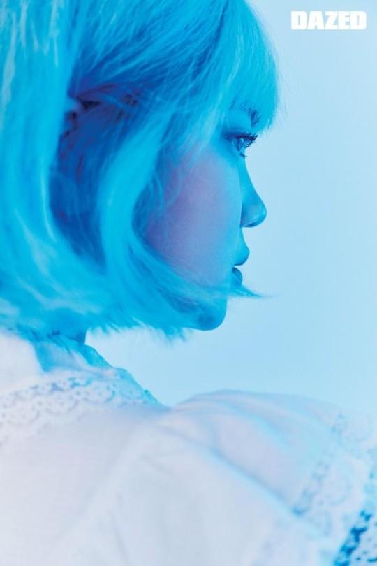 韩国新人女歌手blued最新杂志写真曝光