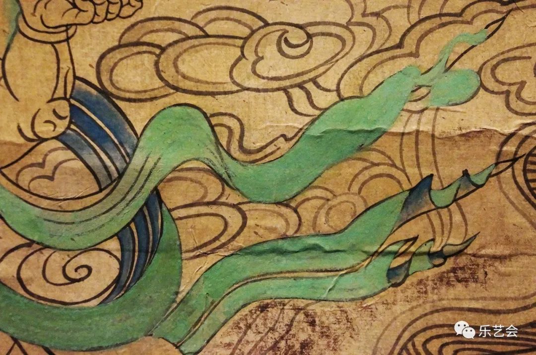 宏丽深远的西夏文殊变壁画临摹施隆多夫分享敦煌壁画艺术