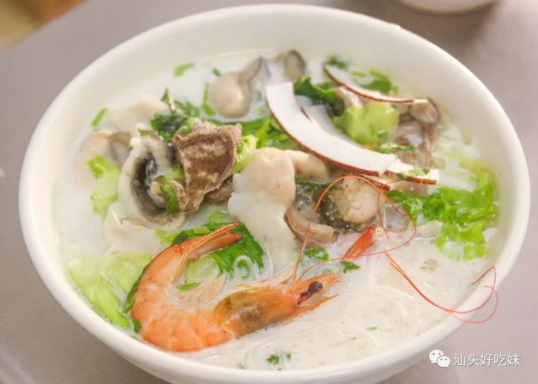 清甜的椰奶×潮汕细米粉