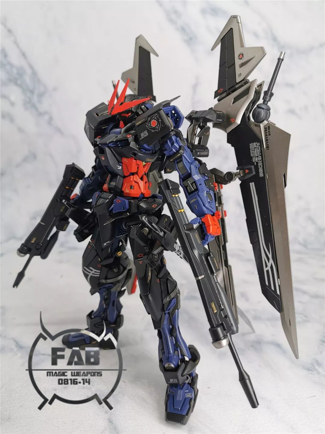 黑异端改色涂装作品配色分享