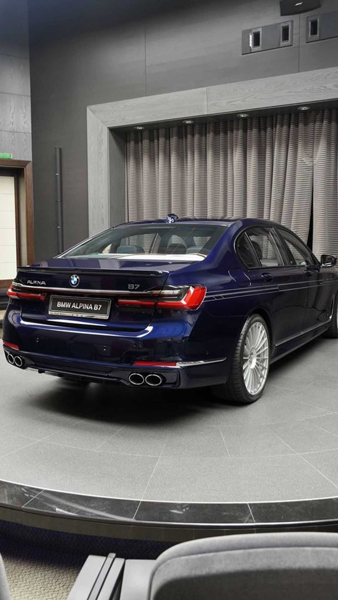 图集欣赏:世界上最快的轿车-优雅的宝马bmw alpina b7
