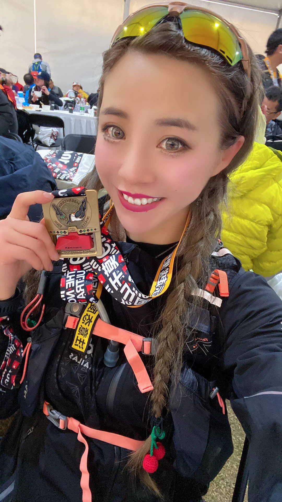 越野女王-大宝连续三届蝉联tnf100莫干山女子冠军_徐美玲