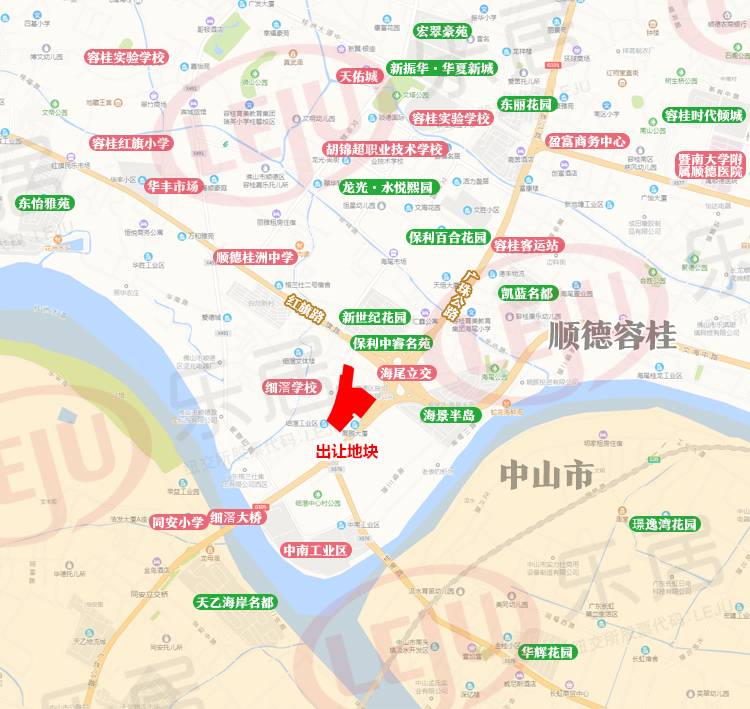 中海联合体拿地顺德容桂逾76万㎡商业混合地底价成交
