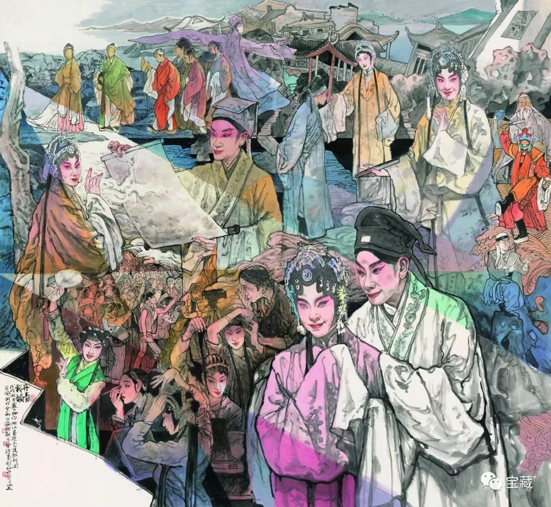 现场视频风华正茂的35岁浙江画院的美丽事业永远在路上浙江画院建院35