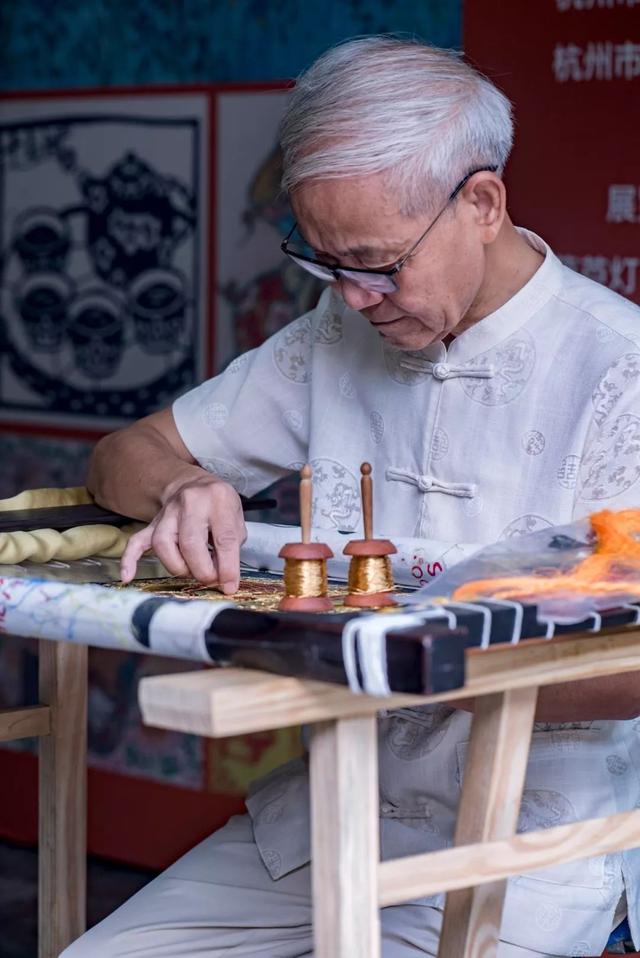奇人匠心x指尖刺绣非遗项目杭绣省级工艺美术大师赵亦军