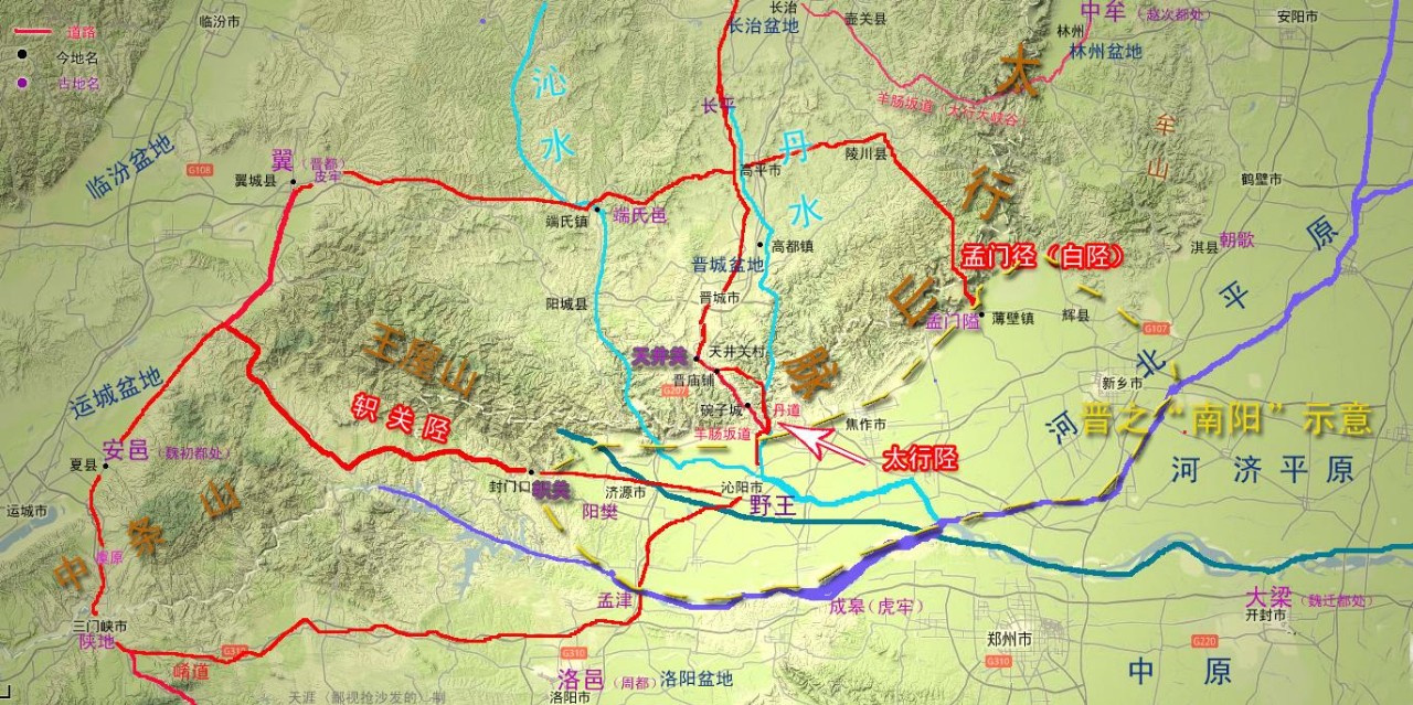 河内之地与漳河的沿河长城邺城也邯郸的地缘定位