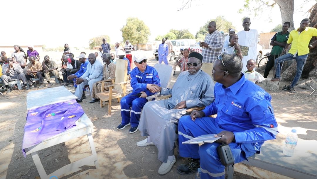 乍得上游项目人的一天