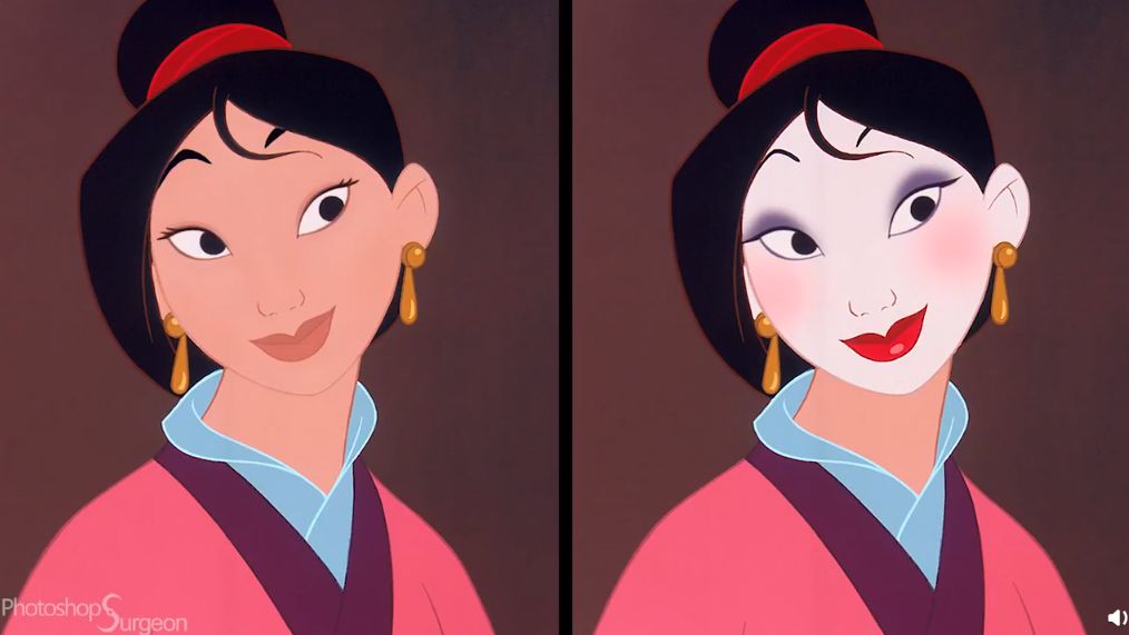 迪士尼公主丑照曝光!