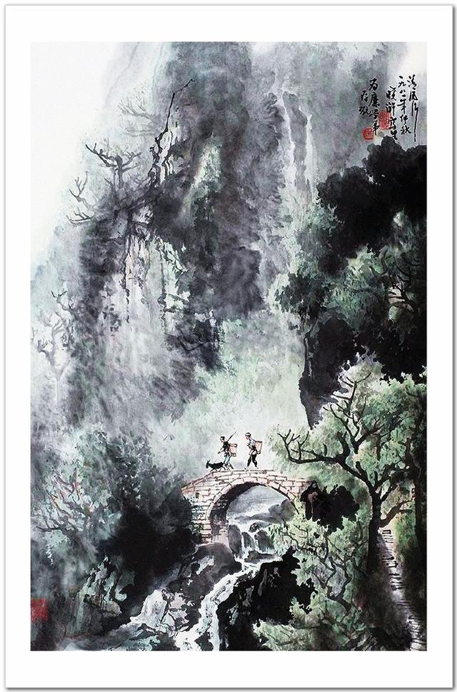 笔底情真 -- 曾晓浒山水画