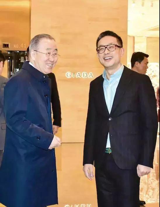 联合国前秘书长潘基文先生莅临环球金融中心会仙楼观景台参观考察