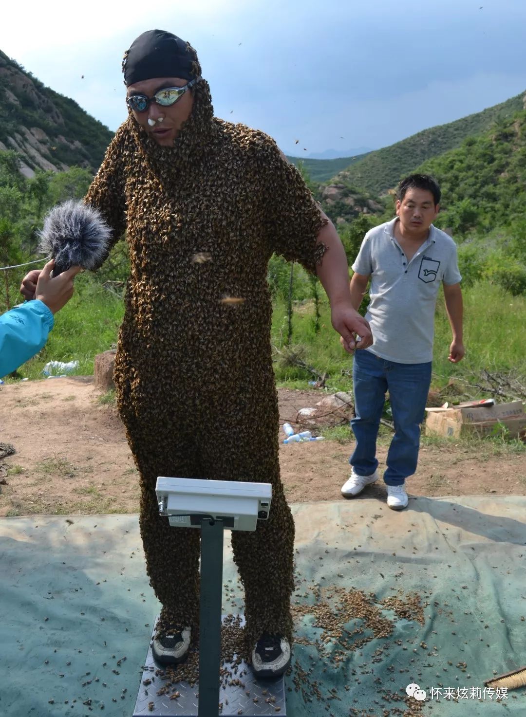 怀来印象记录身边的典范追逐梦想的蜂衣人许占梁