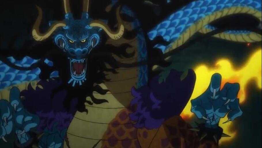 原创海贼王凯多现真身引发热议这龙太霸气路飞到底怎么赢