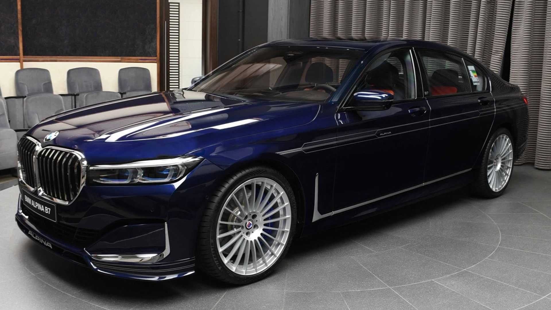 图集欣赏:世界上最快的轿车-优雅的宝马bmw alpina b7
