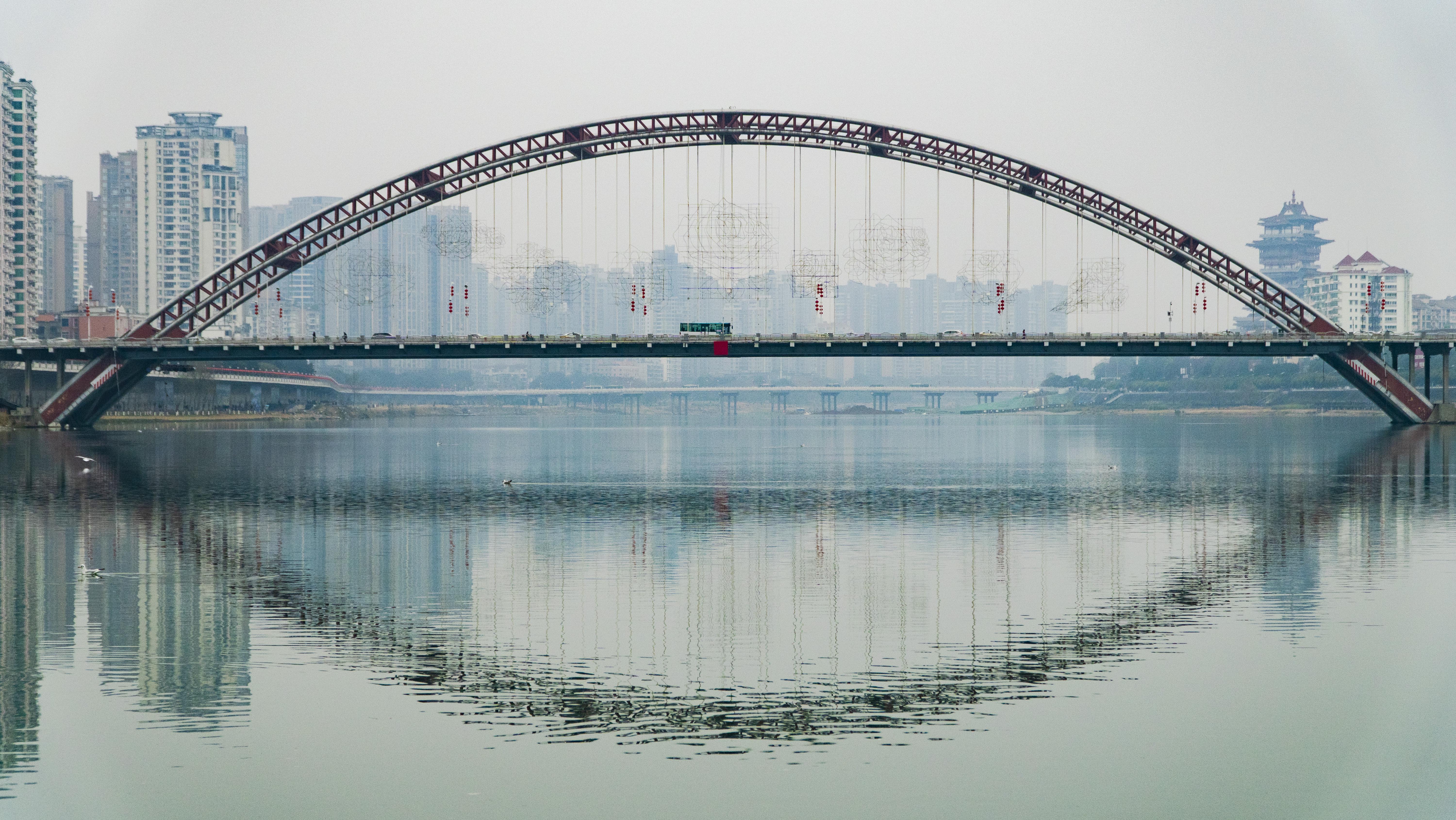 涪陵乌江三桥图片