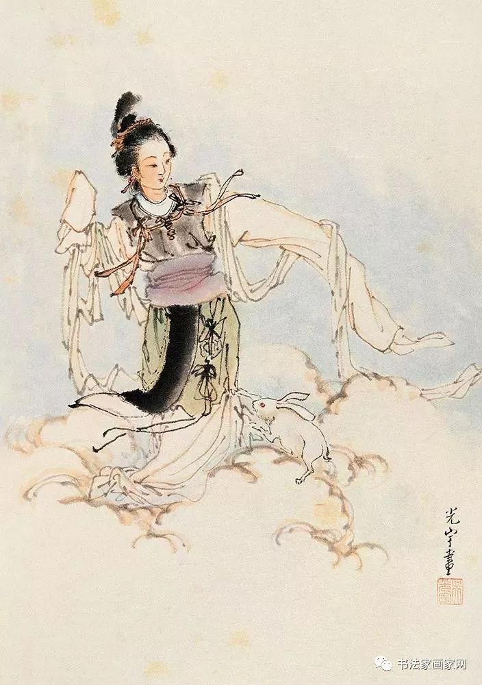 宋画大家吴光宇古典人物工笔画部分作品欣赏