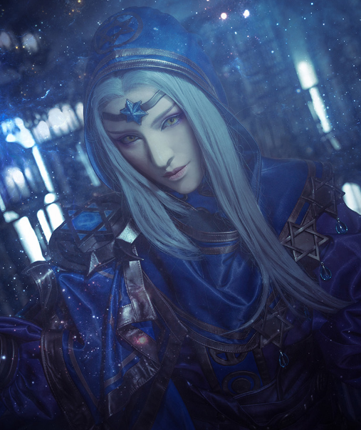 王者荣耀明世隐cos这样的占星师你喜欢吗