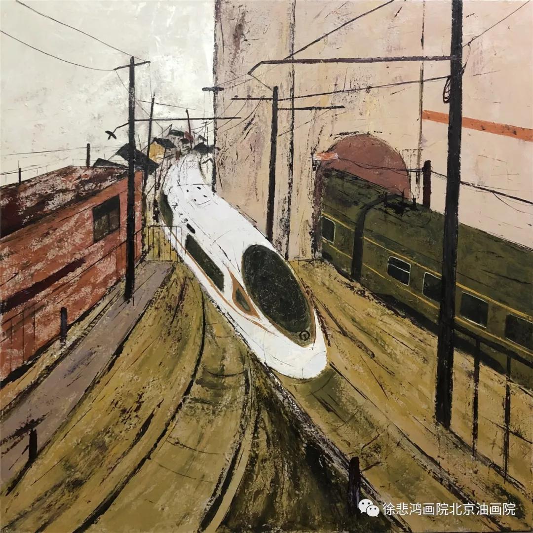 庆祝中华人民共和国成立70周年徐悲鸿画院油画展在北京开幕