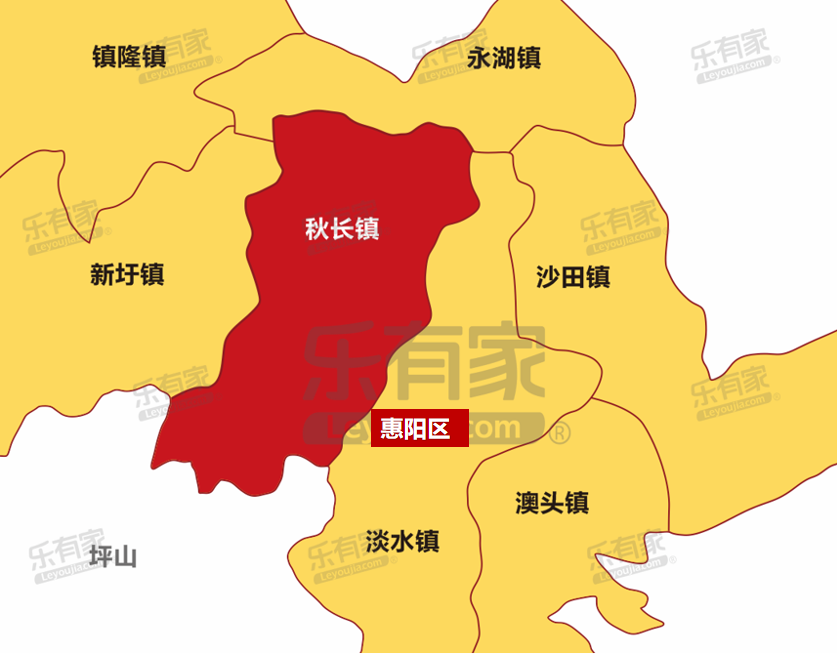 惠阳区地图各镇全地图图片