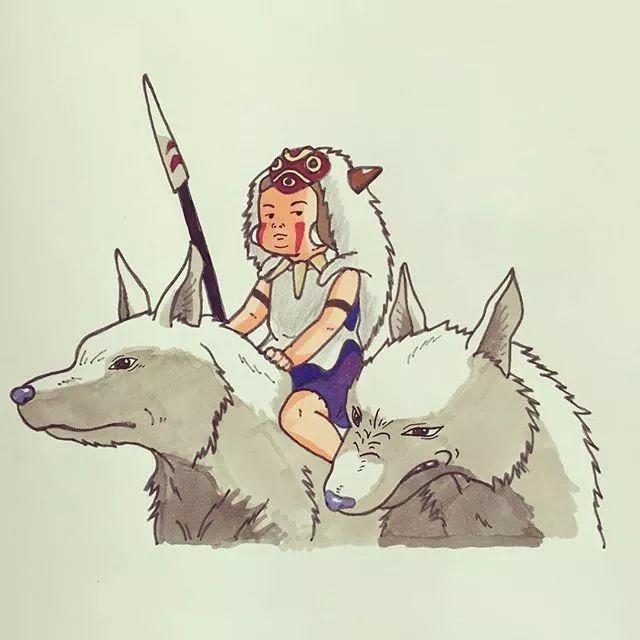 你再这么胖下去狼妈妈们可驼不动你啦!阿西达卡是你嘛阿西达卡?