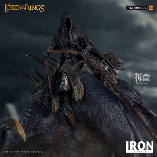 iron studios《指环王/魔戒》戒灵龙1:20场景雕像