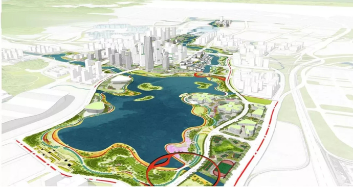 惠州金山水廊拟拆迁7个村,未来将打造一流城市卓越水岸_规划