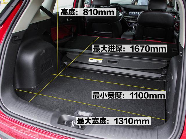 长安cs35plus全系的后排座椅都支持4/6比例放倒,放倒后拥有超大的储物