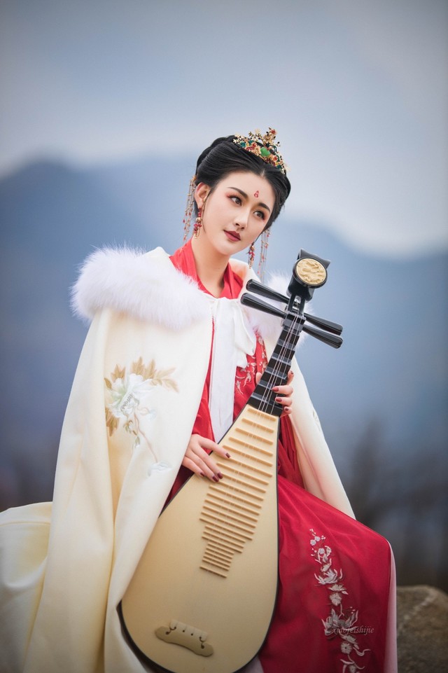 古风人像昭君出塞