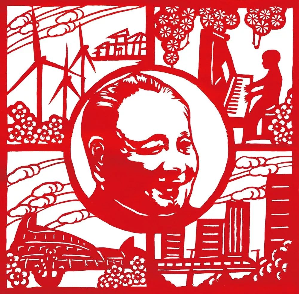 赏析庆祝新中国成立70周年浙江省剪纸作品邀请展作品选登五