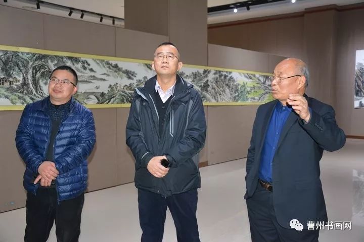 画家王培建历时一年绘制曹州八景再现大美菏泽