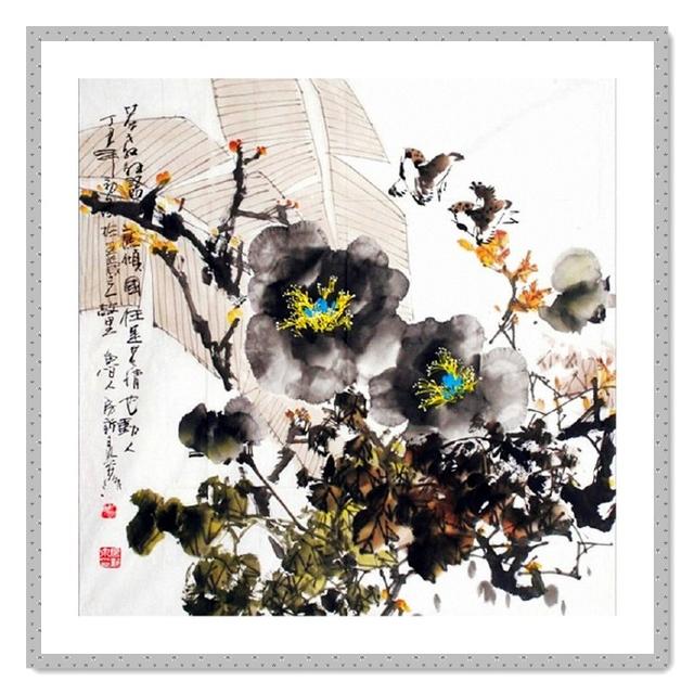 灵动传神房新泉写意花鸟画