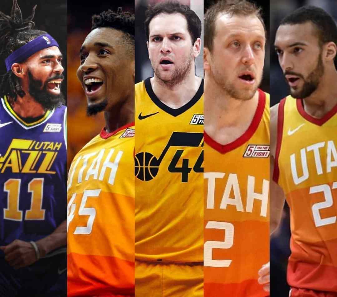 爵士队拥有豪华的阵容需要关注的是,爵士队面对的对手76人队,同样也是