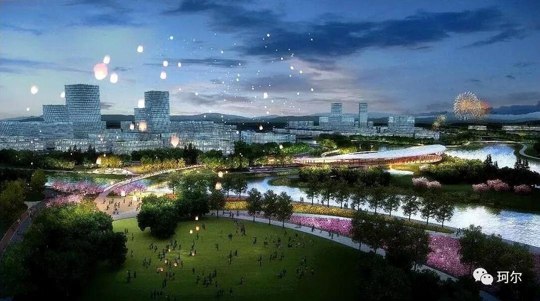 原创珂尔郑东科学谷多条主干道施工确定工期270天