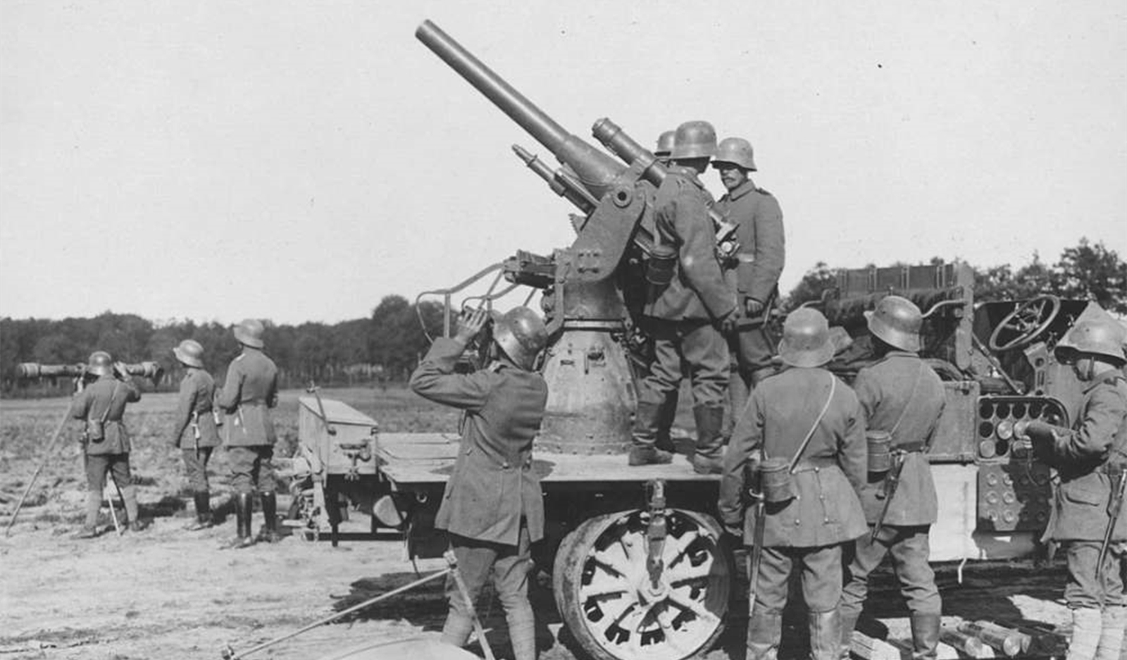 原创二战德军这种炮有多么不务正业说是高射炮却用来打坦克
