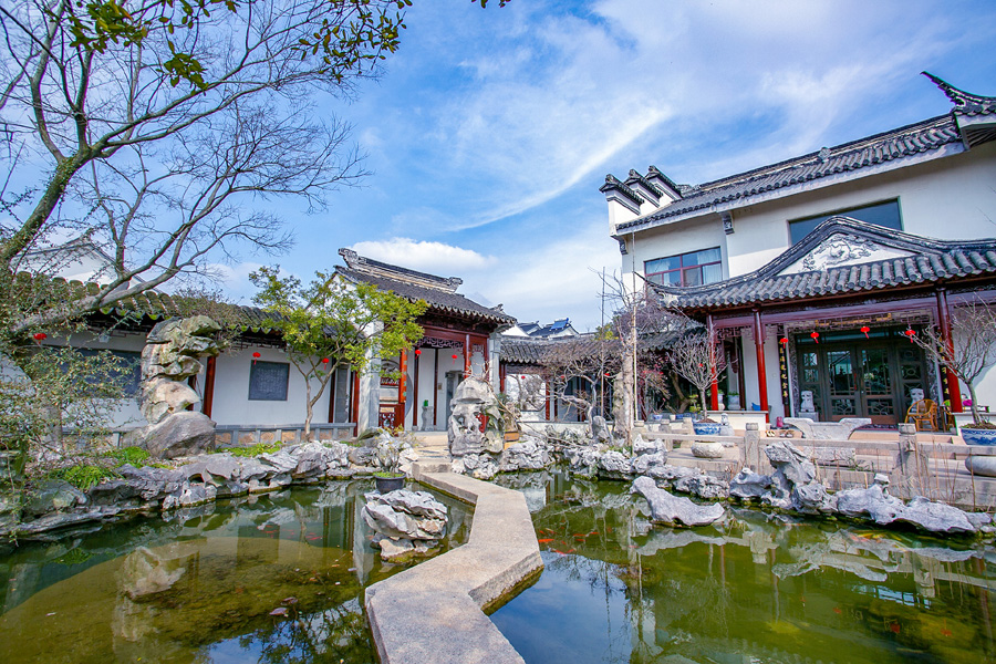 住苏州西山金庭民宿,品太湖肥美大闸蟹
