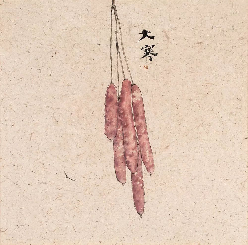 李知弥老师的画作和讲座里,我们重新挖掘了中国传统文化中二十四节气