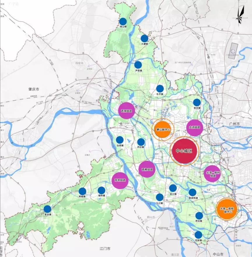 佛山最新住房規劃出爐大良容桂擬規劃市級副中心