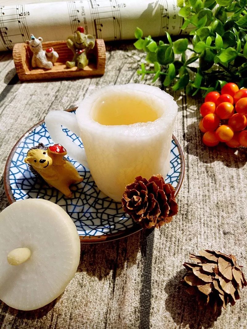 白萝卜换个吃法,润肺又去燥_蜂蜜