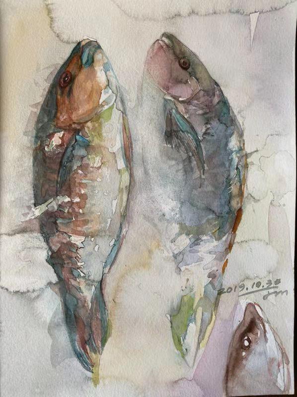 张峻明水与色的惊艳