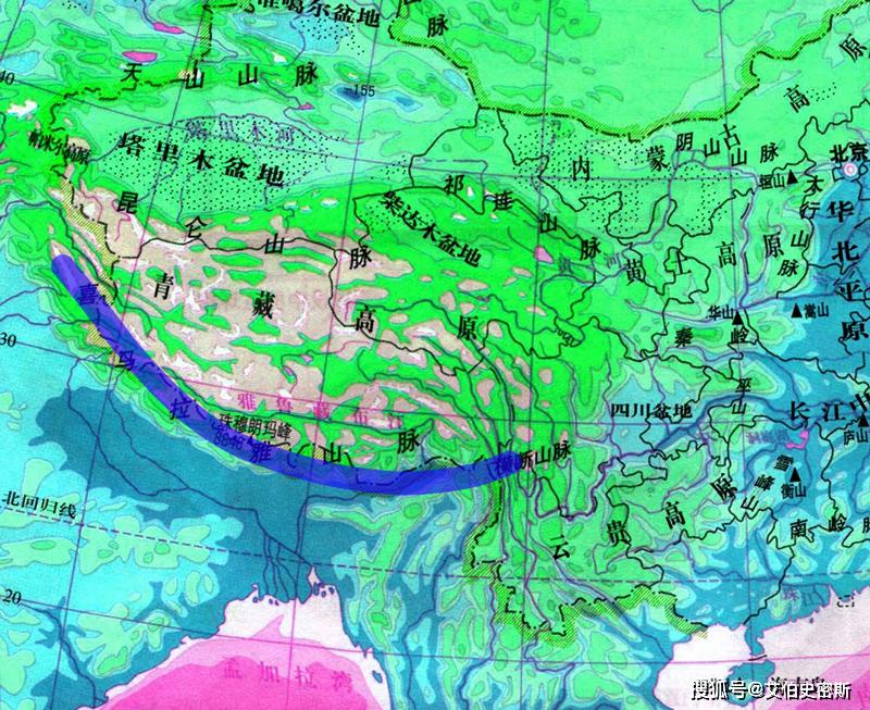 喜马拉雅山在哪里图片