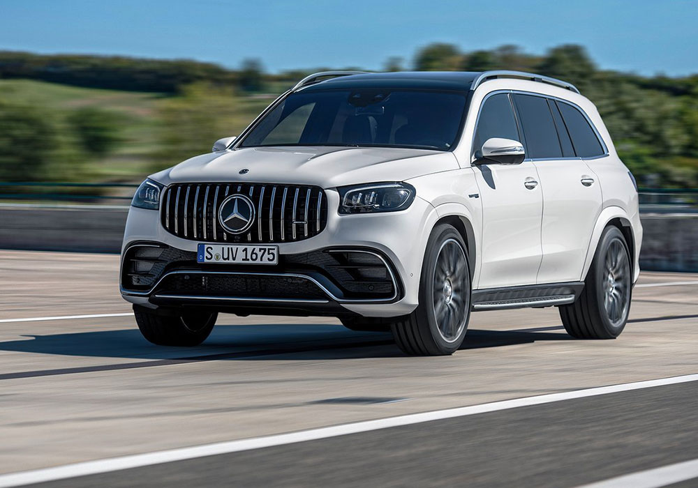 可与sclass媲美2021款奔驰gls63amg官图发布