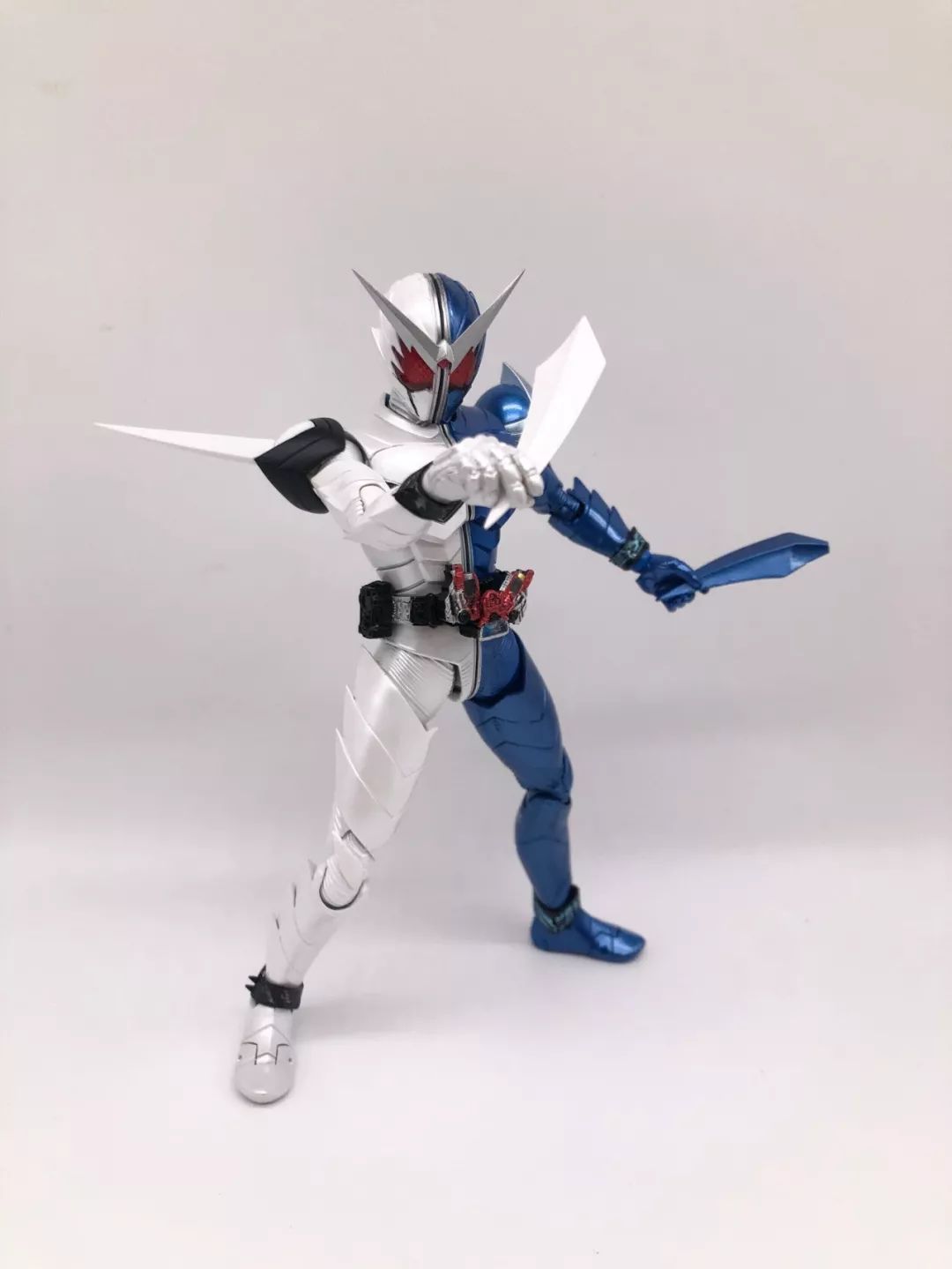假面骑士w 獠牙扳机 双形态 真骨雕,重涂制作