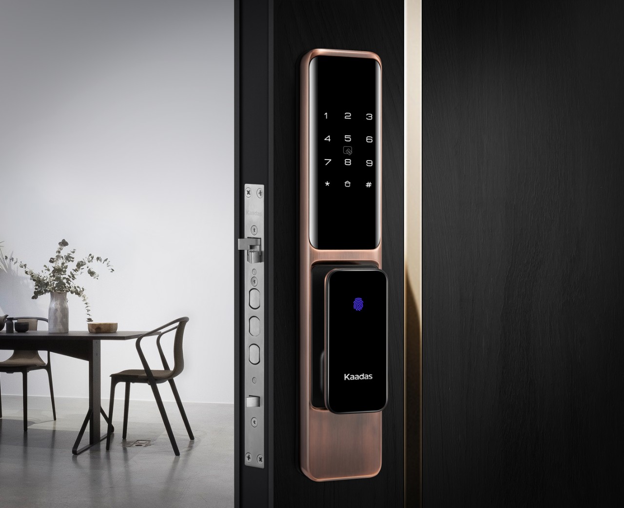 凯迪仕发布新品k200屏下指纹app远程智控让解锁更便捷