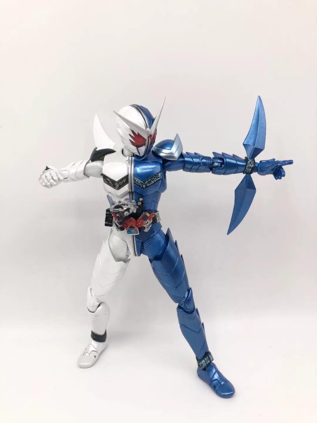 假面骑士w 獠牙扳机 双形态 真骨雕,重涂制作