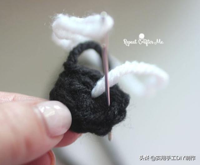 钩编图解仓鼠造型的护耳帽子成人和小孩都能戴