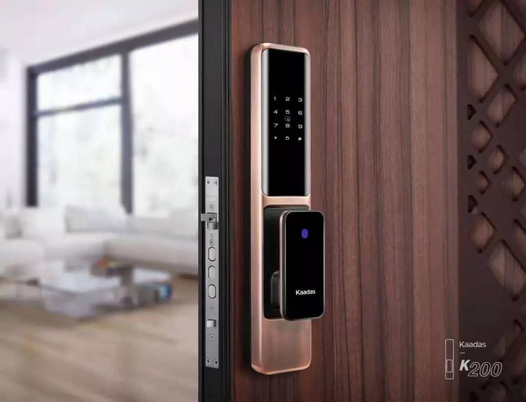 远程智控屏下指纹识别凯迪仕新品k200智能锁重构智能想象