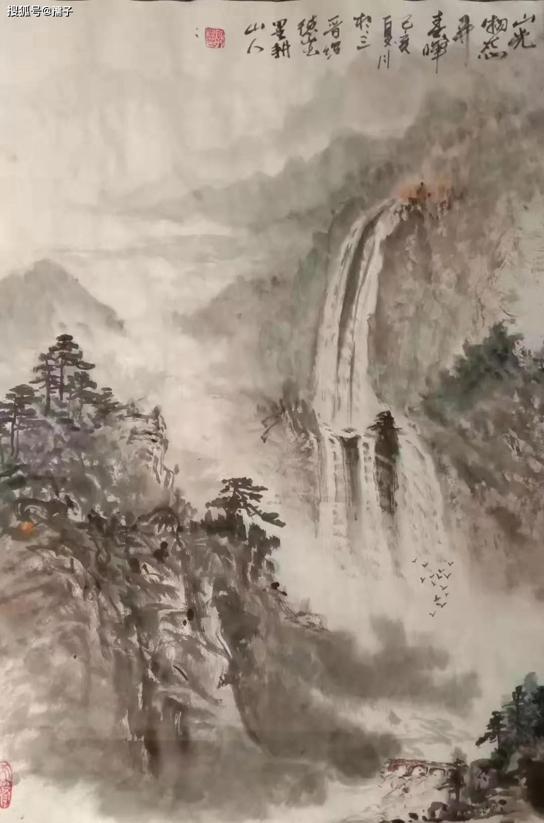 书画家郭林墨耕山人中国画作品鉴赏