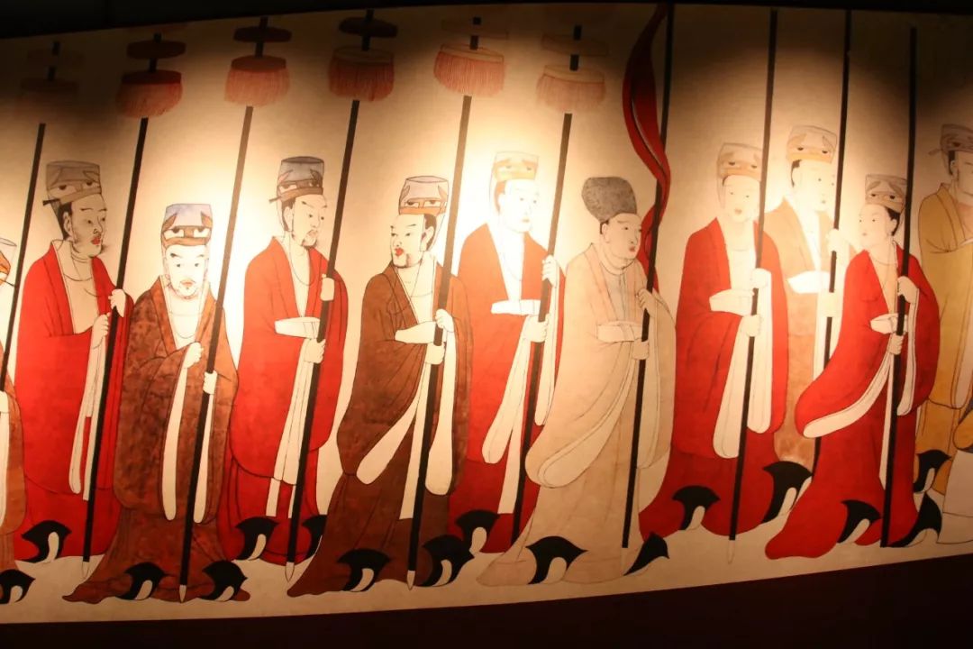 帝陵高洋墓穿越千年,惊艳世人……_壁画