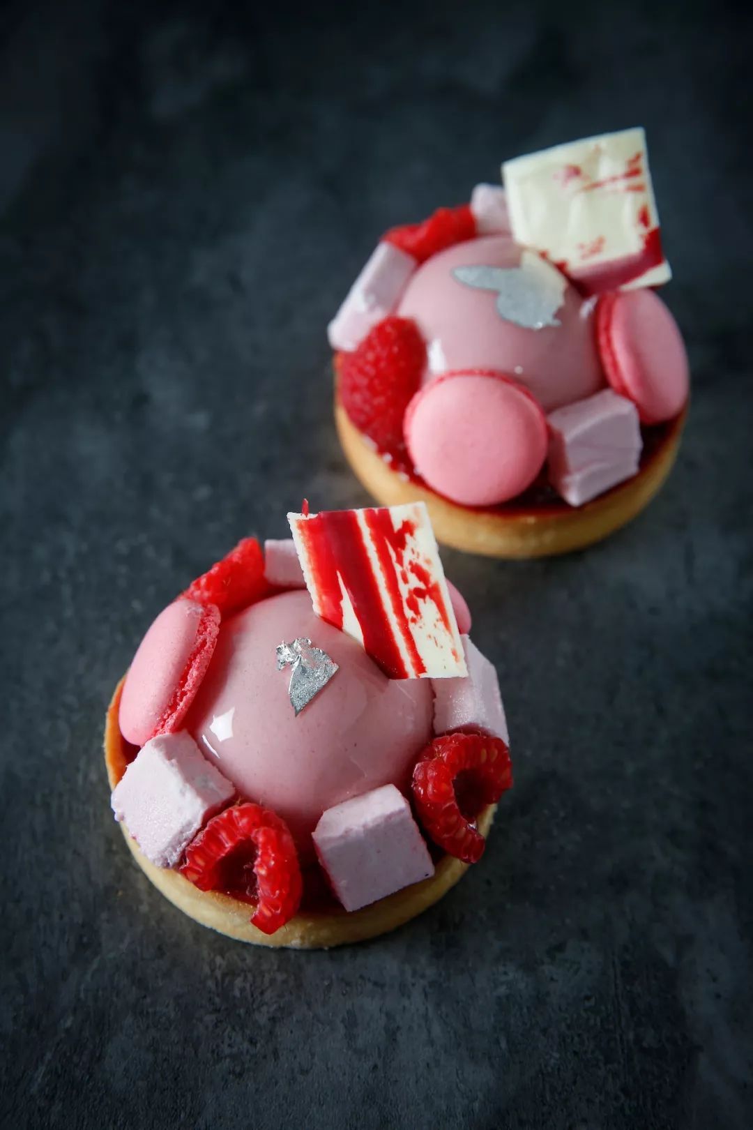 法国甜品店卖断货的"覆盆子棉花糖塔",独家配方终于被我找到!_蛋白