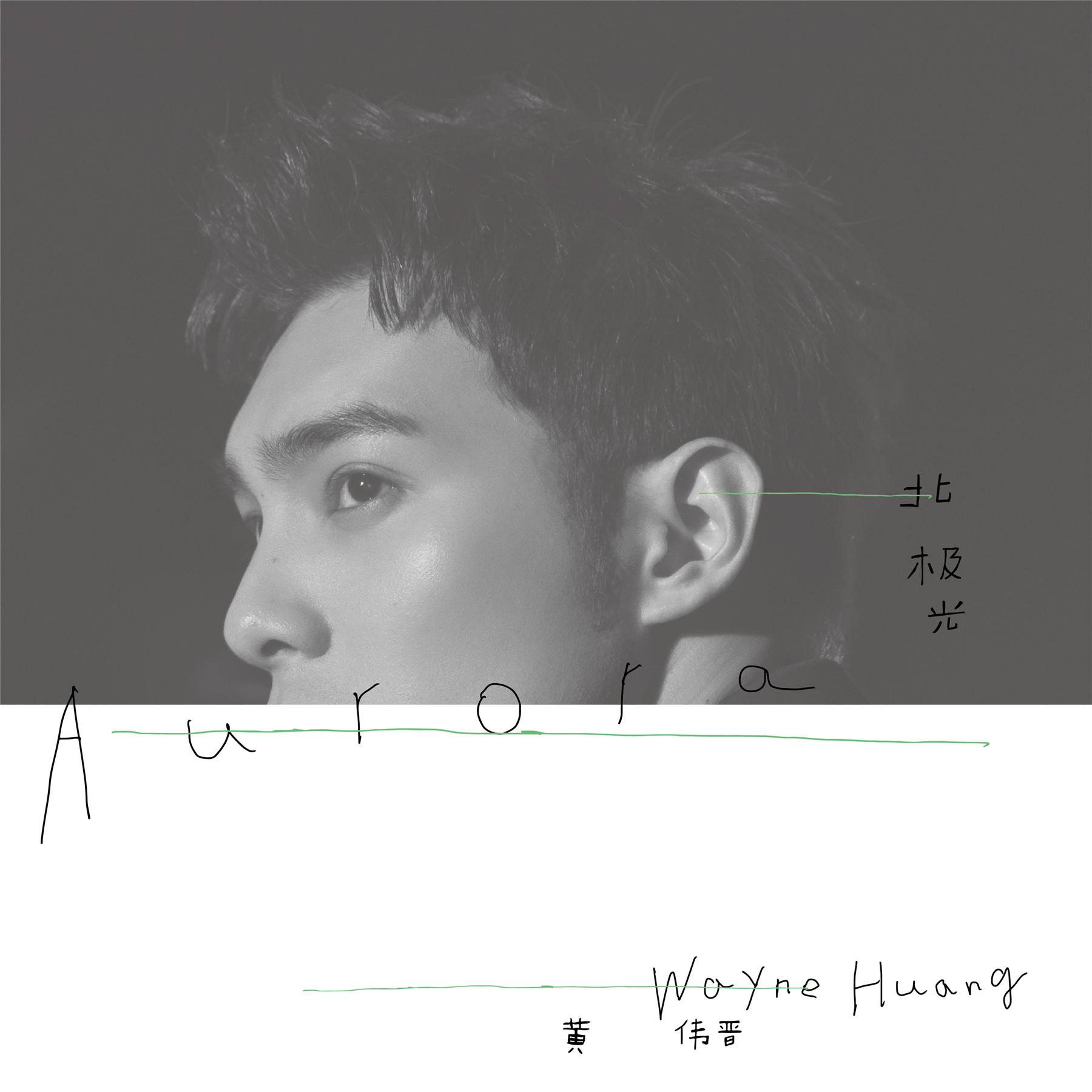 唱作男声黄伟晋北极光上线回归作品一人包揽词曲创作