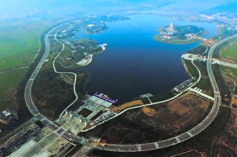 【市县经纬】渭南市卤阳湖文体旅游项目亮相羊城